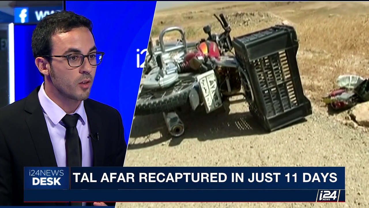 i24NEWS DESK | I.S. loses 11-day battle of Tal Afar | Friday, September 1st 2017