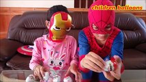 Spiderman Dinosaurs Kinder Surprise Egg Finger Family Songs | Spiderman Vs Dinosaurs Finge