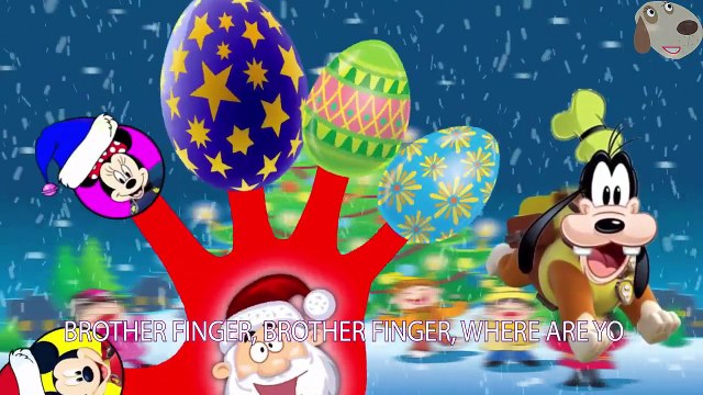 Noël papa la famille doigt souris patrouille patte chansons soignant mickey 2