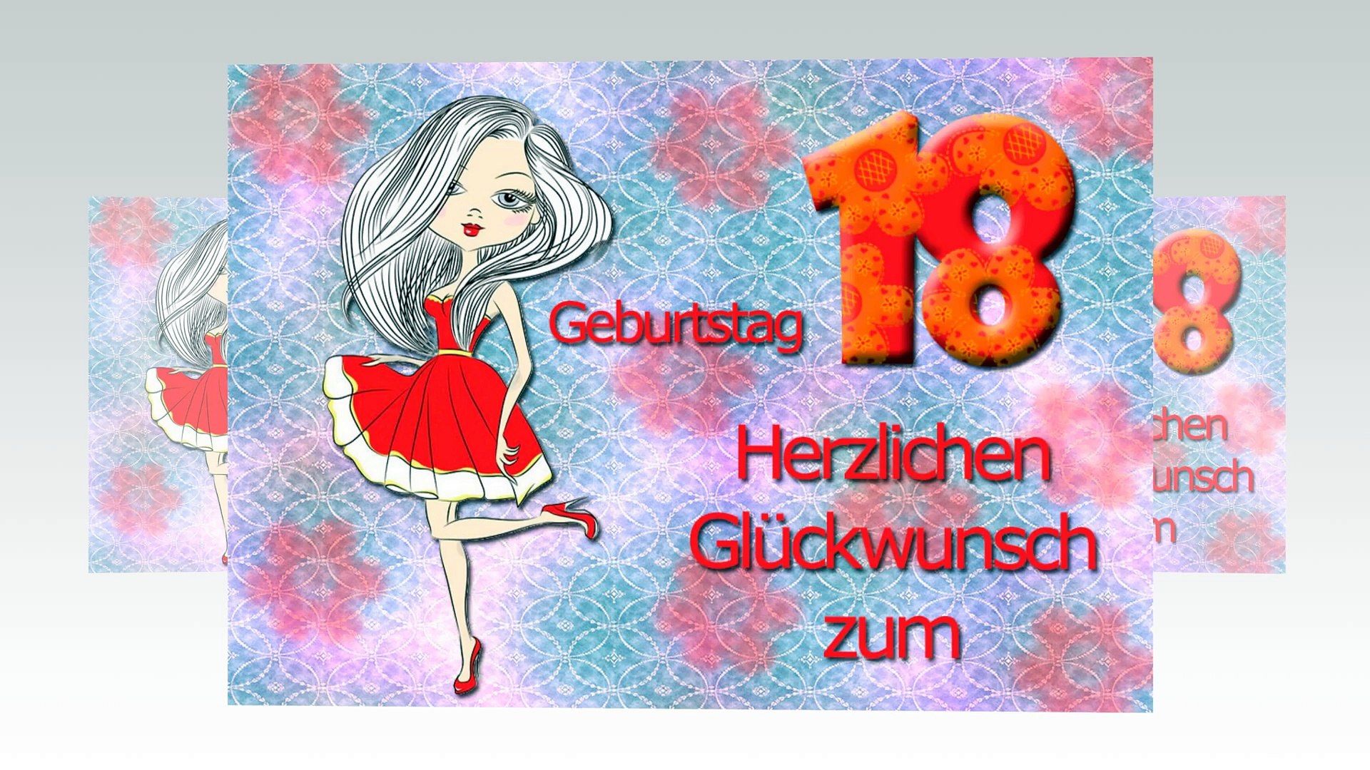 Herzlichen Gluckwunsch Zum 18 Geburtstag Video Dailymotion