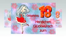 Herzlichen Glückwunsch zum 18 Geburtstag