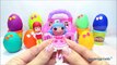 Play Doh Surprise Eggs Hello Kitty Disney Princess Frozen Olaf MINIONS - Lalaloopsy Toys