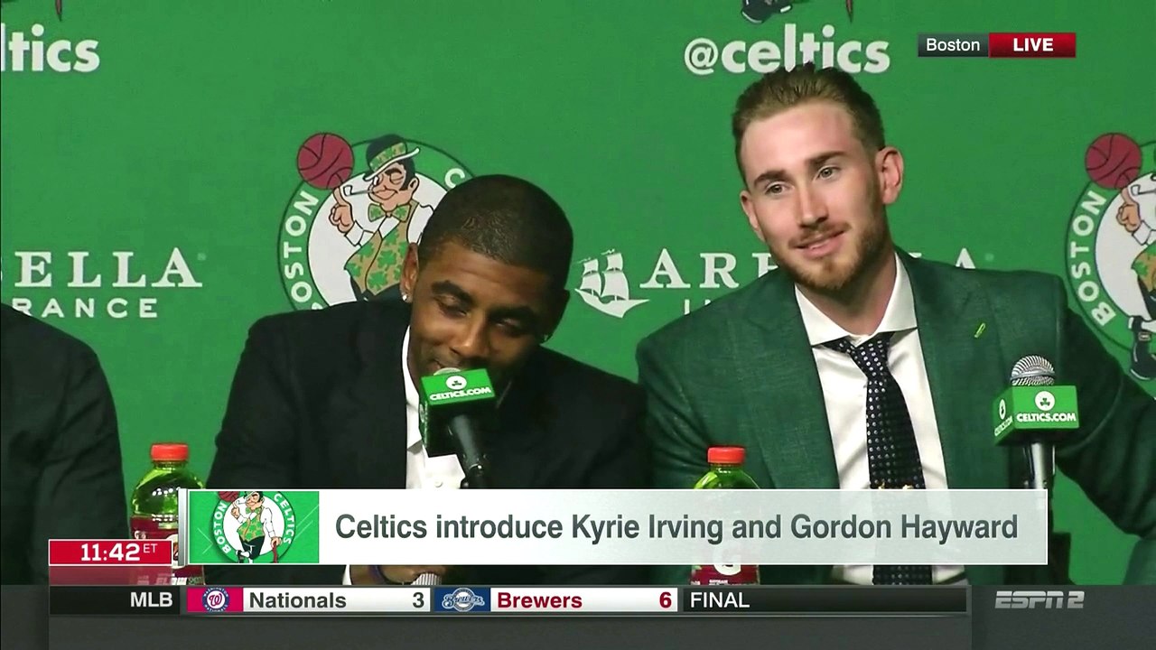 Kyrie, on LeBron James