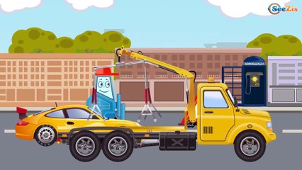 Vidéo de voitures de course #Dépanneuse #CARS en français pour les enfants #Dessin animé