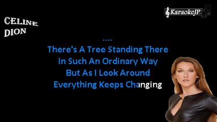 Celine Dion - In Some Small Way (Karaoke)