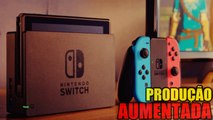 NINTENDO AUMENTARÁ A PRODUÇÃO DE SWITCH EM REFLEXO DA ALTA PROCURA
