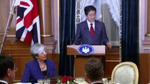 Shinzo Abe reveals 'fascination' with Theresa May's fashion