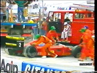 Gran Premio di Monaco 1990: Ritiro di Mansell