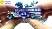 Learning Blue Street Vehicles for Kids - Hot Wheels, Matchbox, Tomica トミカ Cars and Trucks,