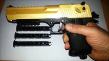 Desert Eagle RAM Cal  43  Gold Edition mit Hülsen Auswurf