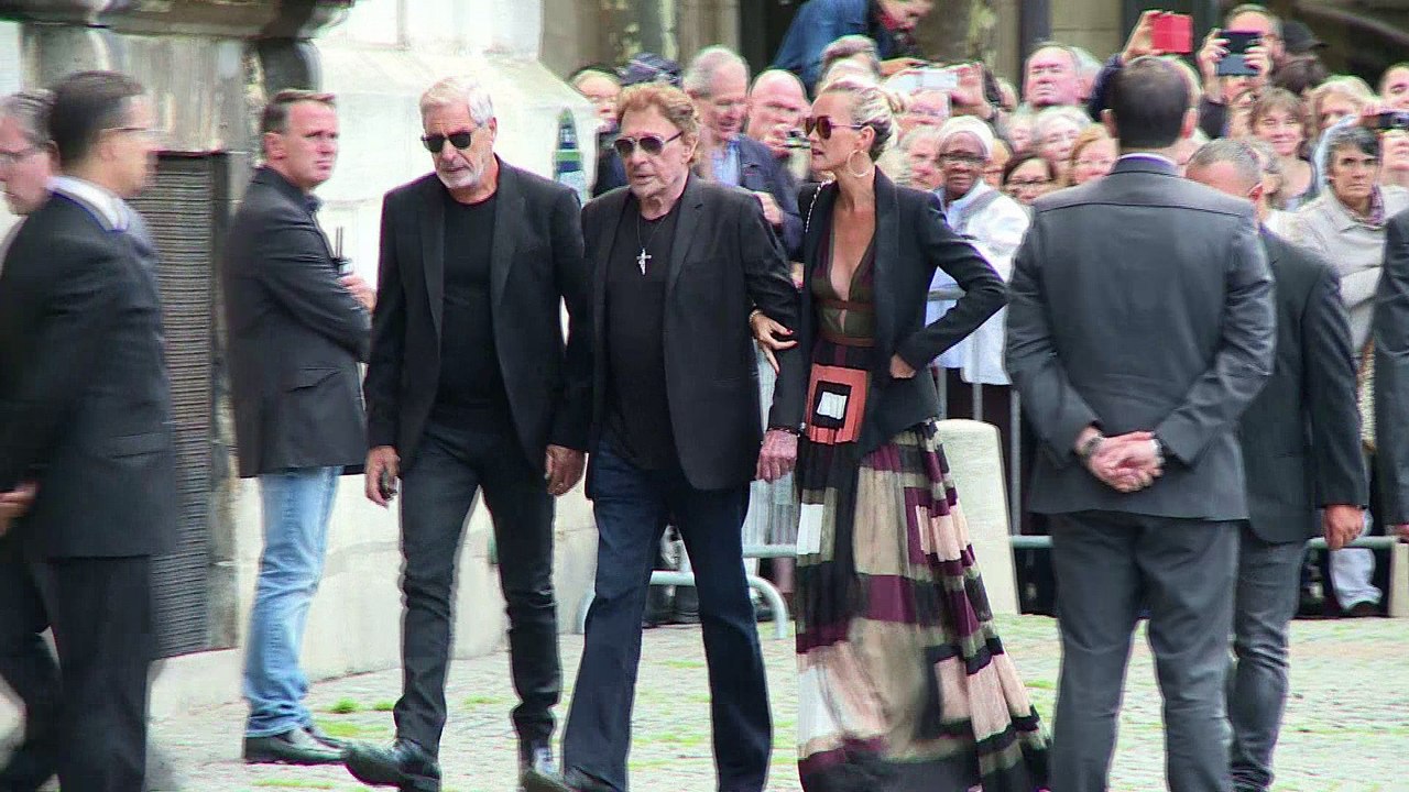 Obsèques à Paris de l'actrice Mireille Darc