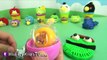 PLAY-DOH Angry Birds Toy Surprises! Sesame Street Oscar Grouch Tells Jokes by HobbyKidsTV