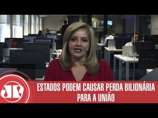 Скачать видео: Estados podem causar perda bilionária para a União | Denise Campos de Toledo | Jovem Pan