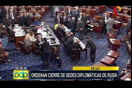 EEUU: ordenan cierre de tres sedes diplomáticas de Rusia
