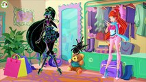Animación negro dibujos animados ventilador amor araña historia Winx club terrible