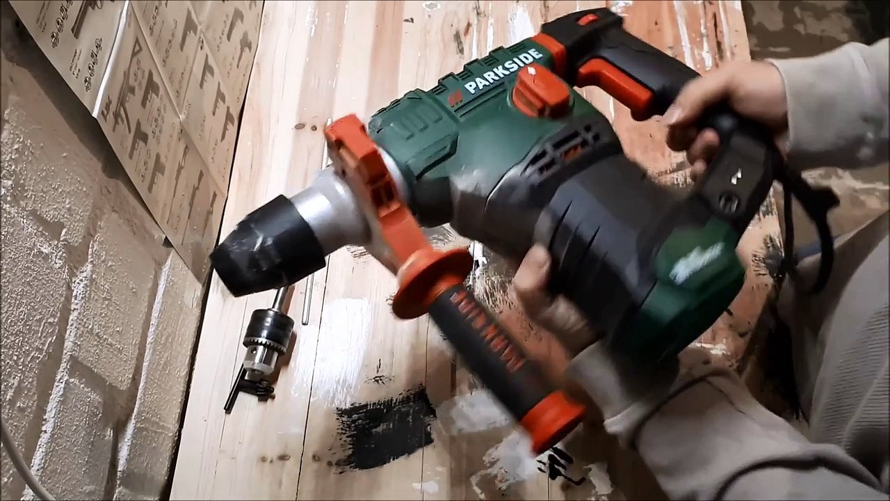 Parkside Bohrhammer pbh 1500 d4 (Bohren)
