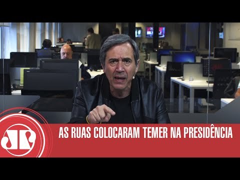 As ruas colocaram Temer na presidência | Marco Antonio Villa | Jovem Pan