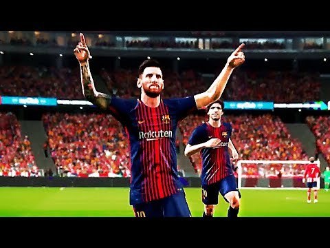 PES 2018 Gameplay + Legends Trailer (Gamescom 2017)