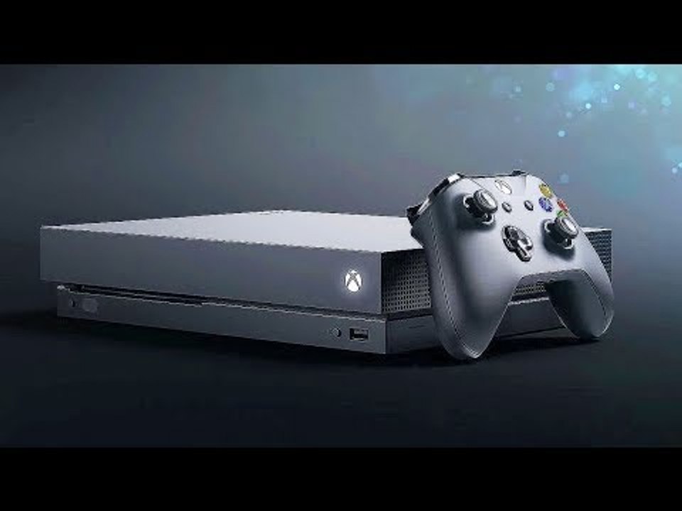 XBOX ONE X La Nouvelle console de Microsoft (E3...
