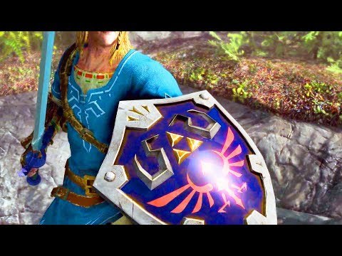 SKYRIM SWITCH : Costume ZELDA Bande Annonce (E3 2017)
