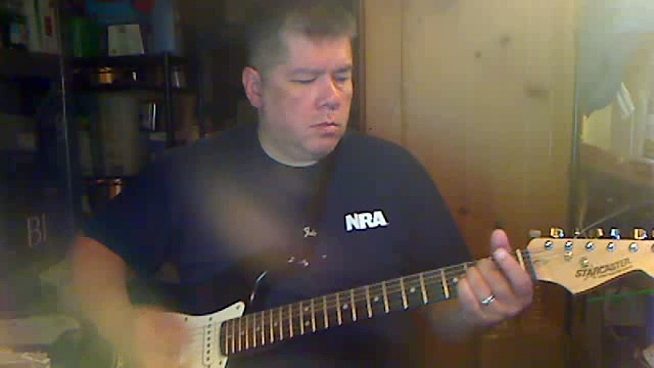 2nd try, Skillet's Awake and Alive (Fender Starcaster, Fender SP-10 amp. Line6 AM4 modeler)