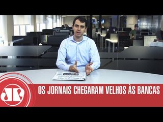 Download Video: Os jornais chegaram velhos às bancas | Thiago Uberreich | Jovem Pan