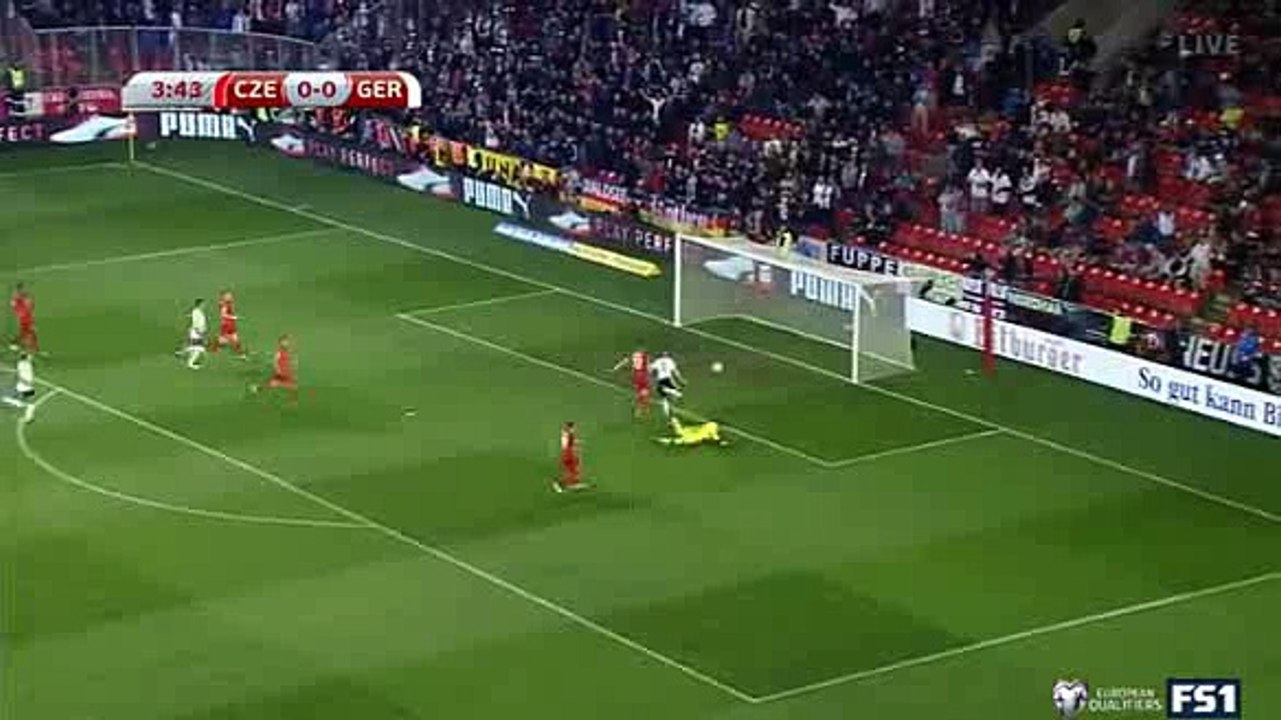 Czech Republic 0-1	Germany 01/09/2017 TIMO WERNER First  Goal 4' 'HD (WORLD CUP QUALIF.)