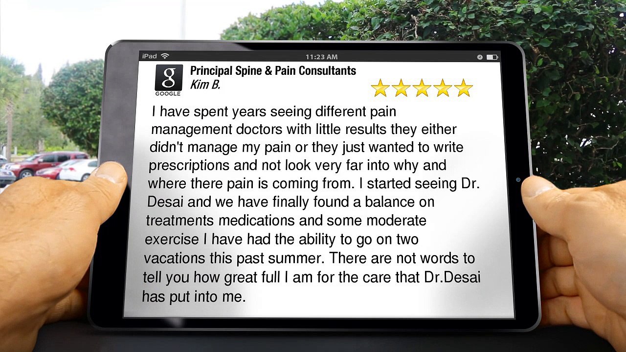 Principal Spine & Pain Consultants - Denton Denton Outstanding Five Star Review by [ReviewerNam...