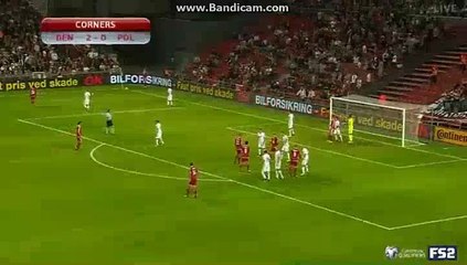 Thomas Delaney Goal Denmark 1-0 Poland 01092017