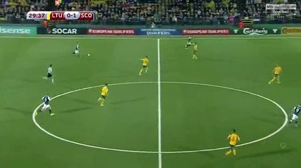 Andrew Robertson Goal HD - Lithuania	0-2	Scotland 01.09.2017