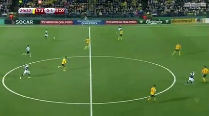 Andrew Robertson Goal HD - Lithuania	0-2	Scotland 01.09.2017