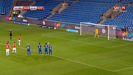 King J. (Penalty) Goal HD - Norway 1-0 Azerbaijan 01.09.2017