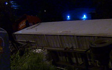 Dos choques dejan un conductor herido en Guayaquil