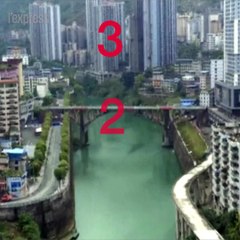 En Chine, des ingénieurs font exploser un pont vieux de 41 ans