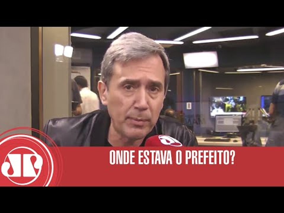 Enquanto cidade entra em colapso, prefeito brinca na internet | Marco Antonio Villa | Jovem Pan