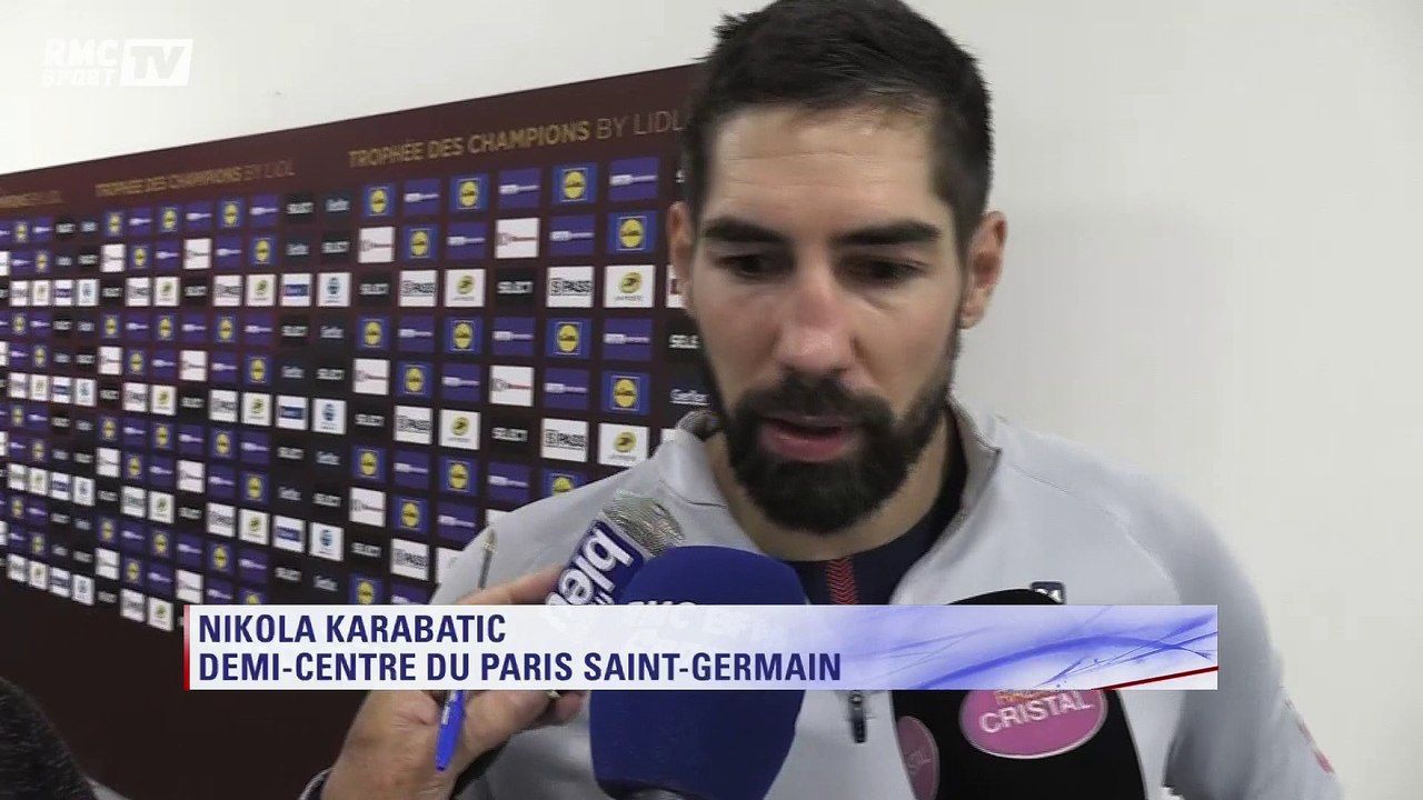Karabatic : "Tous les titres sont importants pour nous"