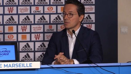 OM - Eyraud : "On évaluera le mercato à la fin de la saison"