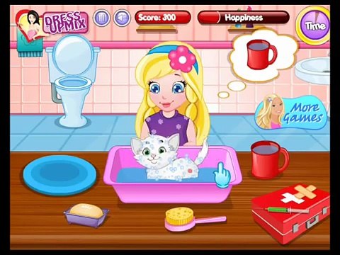 Bébé pour Jeu des jeux enfants minou vidéo blanc Sofias amusant-bébé jeux-soins jeux-animal