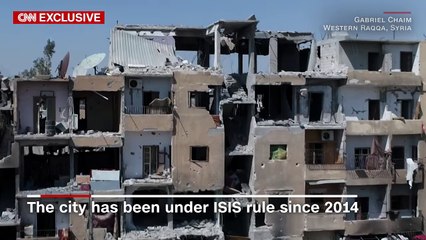 В Сети появились жуткие кадры cирийского города Ракки.