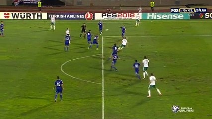 Josh Magennis  Goal HD - San Marino 0-2 Northern Ireland 01.09.2017