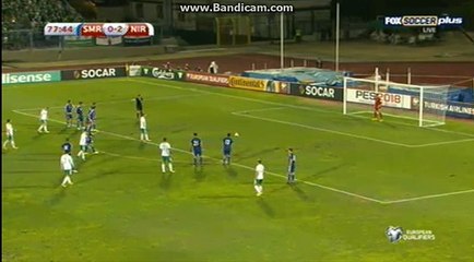 PENALTY S.DAVIS  HD  SAN MARINO 0 - 3 NORTH IRELAND 01.09.2017 HD