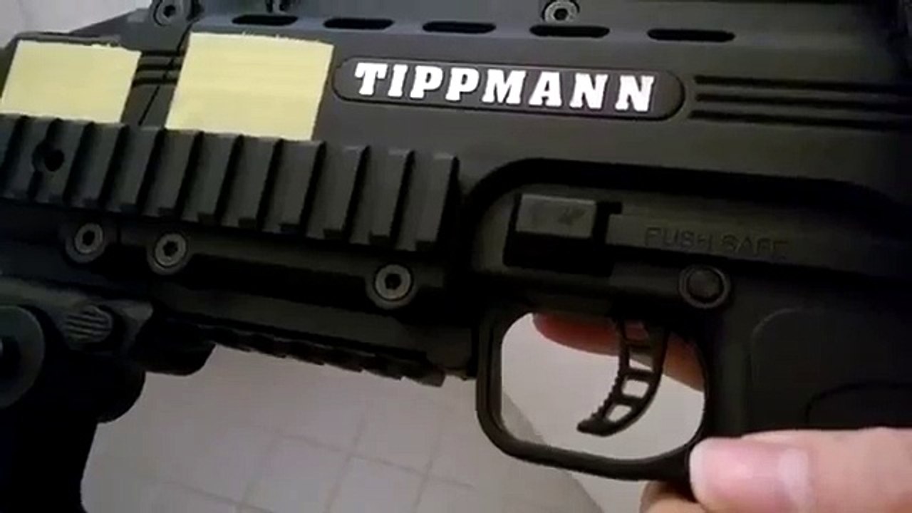 Tippmann TCR Schnellfeuer Test mit Gummigeschossen von Tactical-Dad
