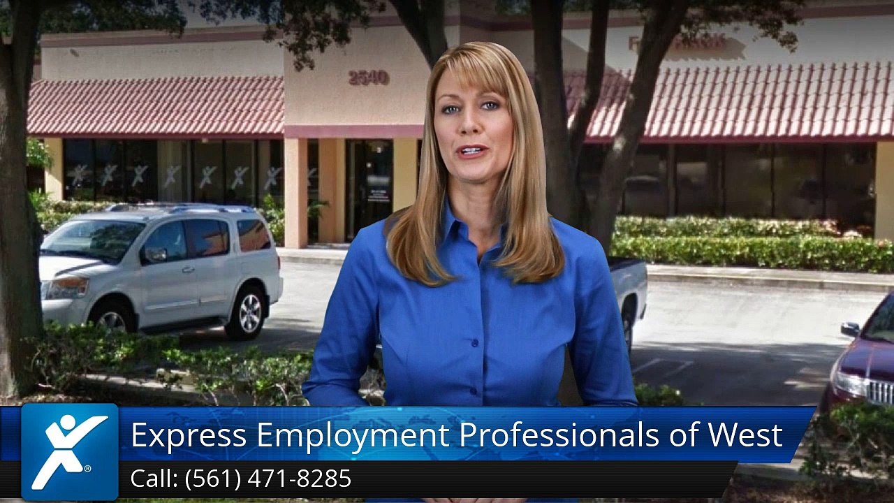 Express Employment Professionals of West Palm Beach, FL |Remarkable Five Star Review by Thomas L.