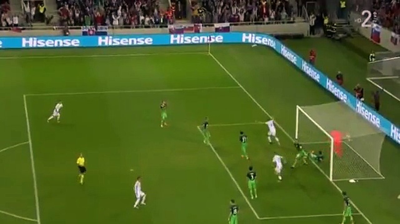 Adam Nemec Goal HD - Slovakia 1-0 Slovenia 01.09.2017