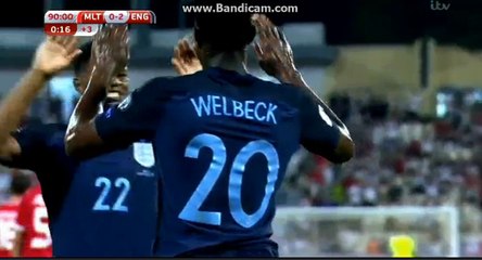 D.WELBECK SUPER GOAL MALTA 0 - 3 ENGLAND 01.09.2017 HD