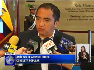 Análisis de anuncio sobre posible Consulta Popular