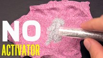 Glitter Slime without Slime Activator
