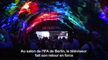 Au salon de l'IFA, le téléviseur fait son retour en force
