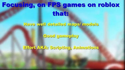 Juegos parte superior 10 roblox fps 2016