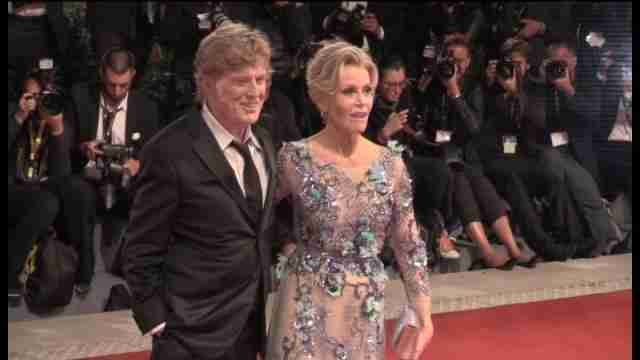 Robert Redford y Jane Fonda conquistan la alfombra roja de la Mostra de Venecia